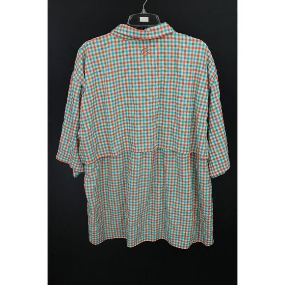 Magellan Fishing Shirt Mens 3XL / XXXL Relaxed Vented Button-Up Short Sleeve - Picture 6 of 9